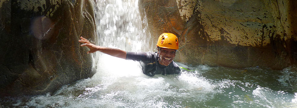 canyoning Guadeloupe