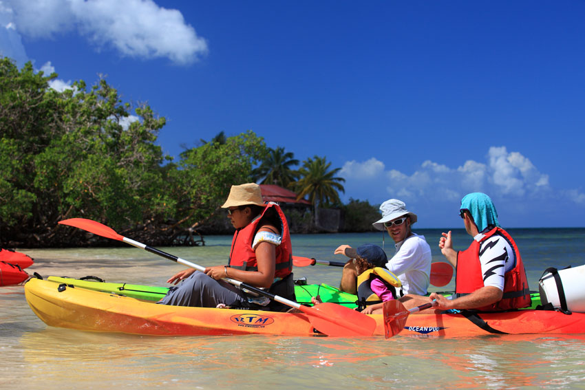 kayak famille